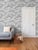 2020s Kipling Clouds Etching Removable Wallpaper – Vintage Gray Single Roll For Sale - Image 5 of 7