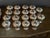 Vintage 11.50 Inches Bunch Bowl and 18 Cups For Sale - Image 10 of 16