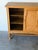 Brown Vintage Danish Oak Sideboard in Style of Henning Kjærnulf — Mid Century Scandinavian Credenza For Sale - Image 8 of 9