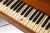 Rare Early Mid Century Modern Baldwin Acrosonic Piano in Walnut, Brass & Caning #759945, Usa, C. 1960s For Sale - Image 13 of 18