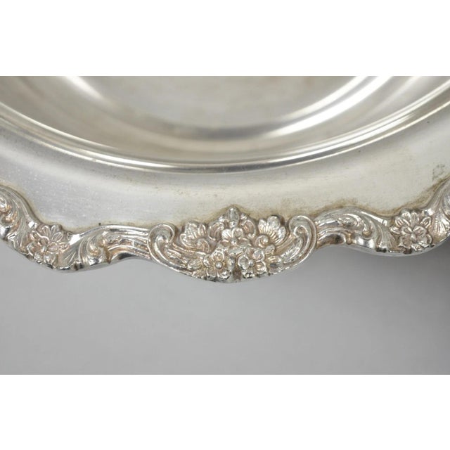 Mid 20th Century Towle Victorian Silver Plated Punchbowl Champagne Chiller Ice Bucket - A Pair For Sale - Image 4 of 17
