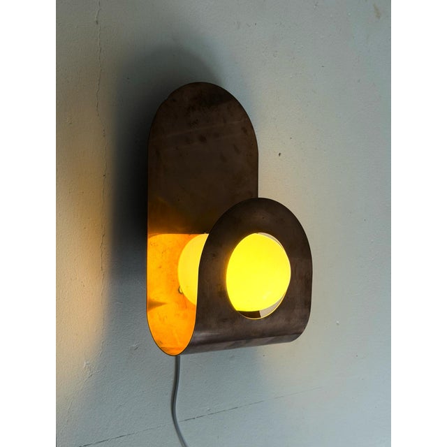 Lyfa Wall Lamp in Copper from Lyfa, 1960s For Sale - Image 4 of 7
