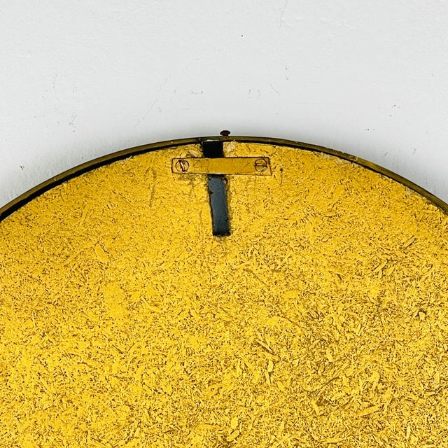 Vintage Mirror in Brass Frame, Italy, 1950s For Sale - Image 13 of 14