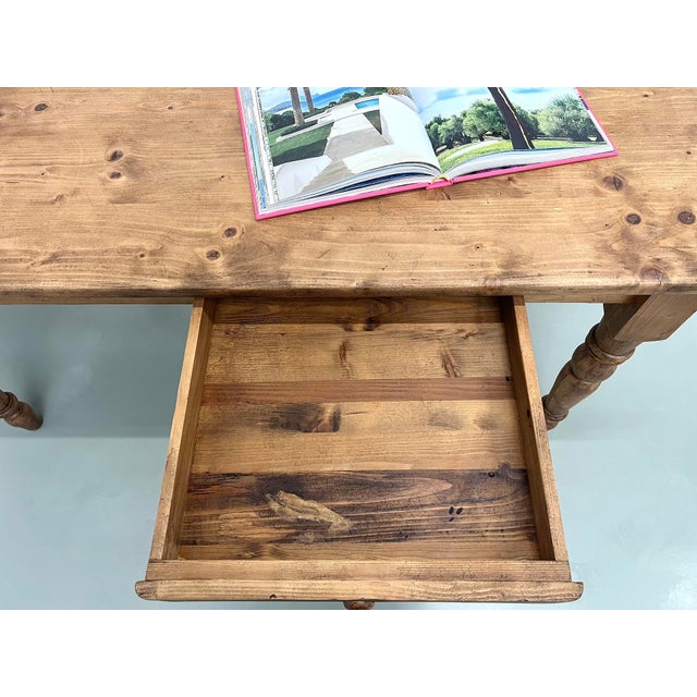 Pine Farm Dining Table, 1970s For Sale - Image 10 of 18