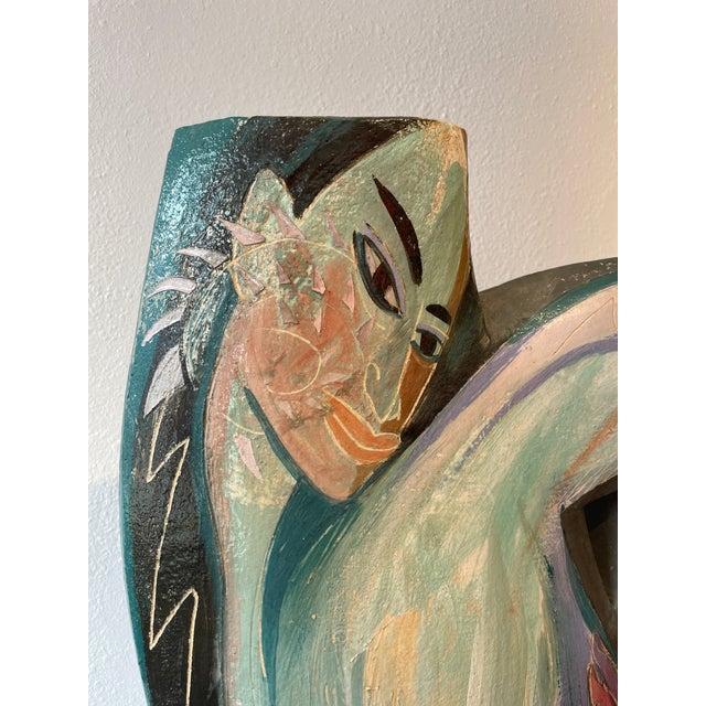 Abstract Santa Fe Artist Gretchen Wachs Circa 1990 Sculpture For Sale - Image 3 of 10