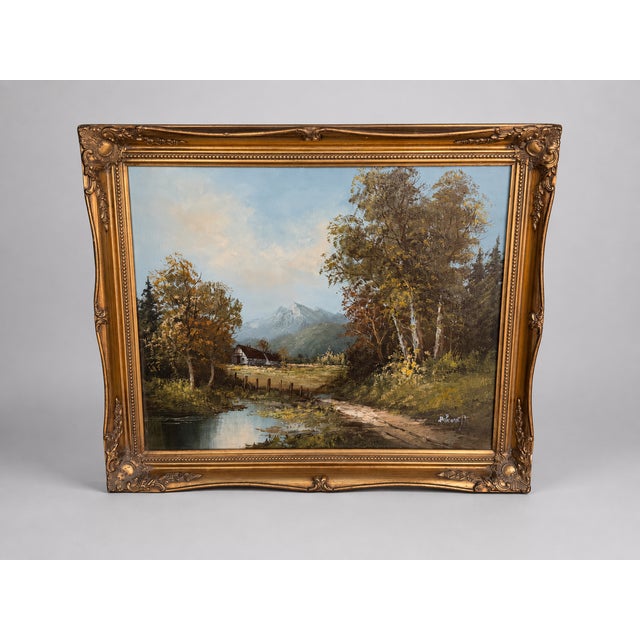Beautiful oil painting by George A. Horvath. Overall in good condition. Antique and vintage pieces naturally reflect their...