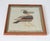 Mexican Vintage Framed Handwoven Bird Tapestry For Sale - Image 3 of 9
