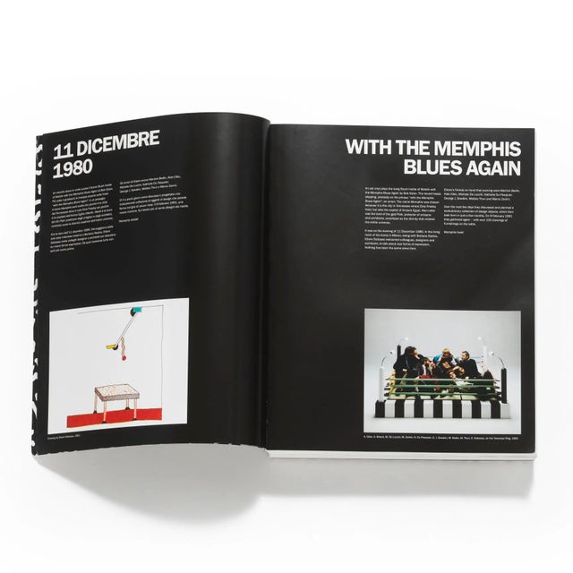 Ettore Sottsass Limited Edition Book Memphis Milano Group 1981 - 1986 Catalogue 2024 550 Pages George Sowden For Sale - Image 4 of 10