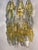 Yellow and Clear Poliedri Sconces by Carlo Scarpa for Venini, 1980s For Sale - Image 12 of 15