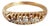 Antique Victorian 18ct Gold Cut Diamond Ring, Birmingham, 1894 For Sale