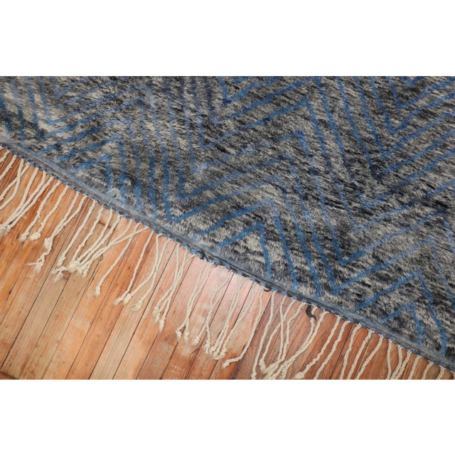 Vintage Inspired Moroccan Rug For Sale - Image 11 of 18