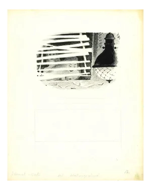 Adolf Reinhold Hallman, Inside Berlin, China Ink Drawing, 1955