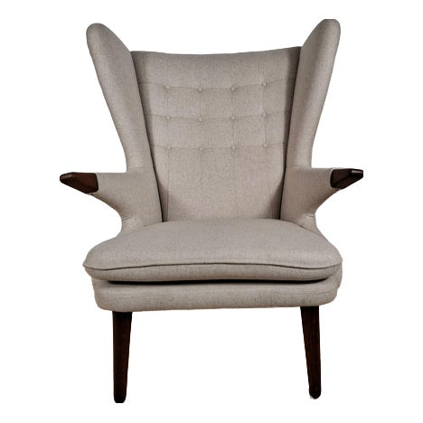 Mid-Century Danish Papa Bear Chair by Svend Skipper For Sale