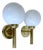Danish Glass Sconces from Abo Randers, 1960s, Set of 2 For Sale