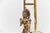 Metal Vintage Tara Buddha Statue Table Lamp, 1960s For Sale - Image 7 of 17