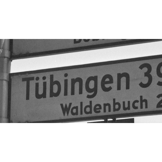 Traditional Tram Line No. 6 at Main Station, Stuttgart Germany, 1935 For Sale - Image 3 of 5