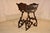Rustic European 19th Century Black Forest Carved Planter on Stand For Sale - Image 3 of 11