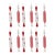 Contemporary Glass Rolling Pin Ornament (Set of 12) For Sale - Image 3 of 3