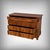A superb walnut burl chest of drawers, this Restoration period piece, made in the first half of the 19th century,...