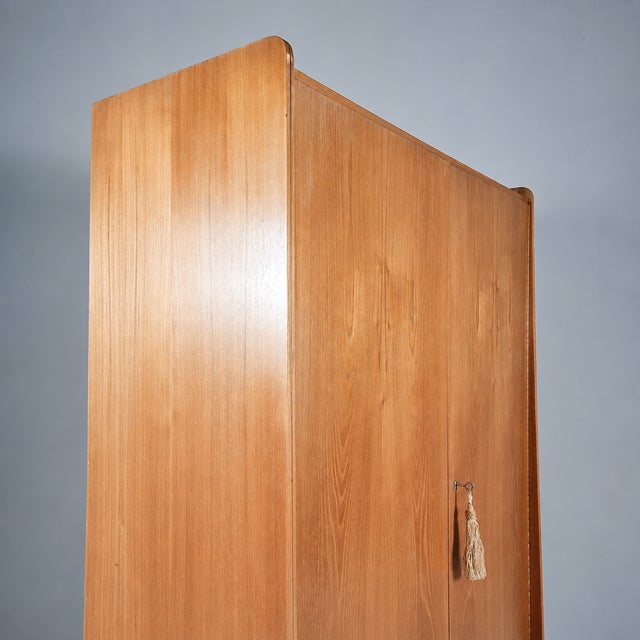 Brown Vintage Wardrobe from Tatra Nabytok, 1970s For Sale - Image 8 of 12