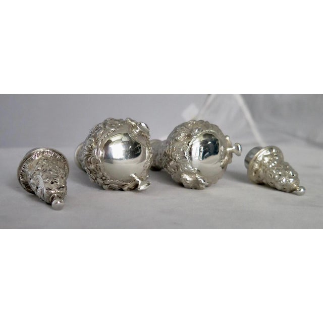 Early 20th Century "Stieff" Decorative Salt & Pepper Shaker - A Pair For Sale - Image 12 of 12