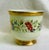 Vintage Hand-Painted Porcelain Cachepots, Floral With Gilt Rim - A Pair For Sale - Image 13 of 18