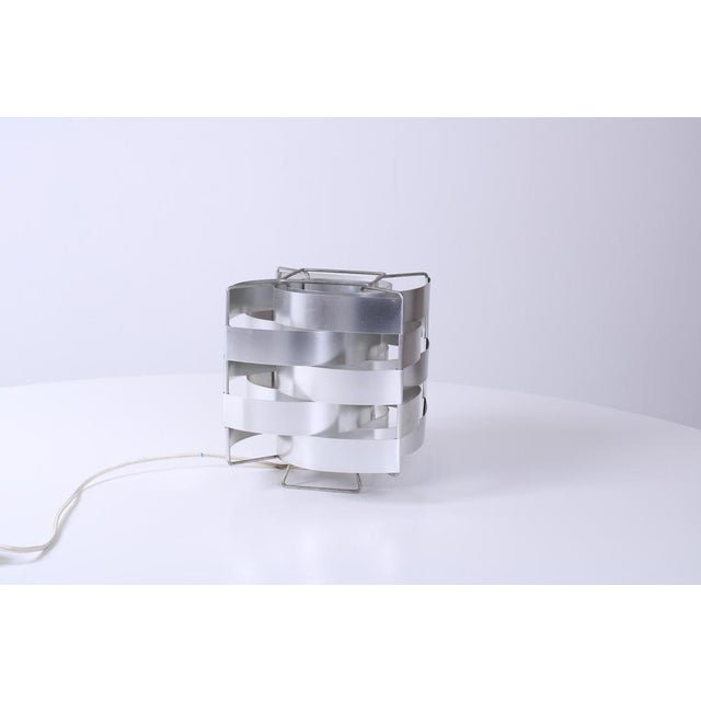 Uranus Desk Lamp in Aluminium attributed to Max Sauze, 1970s For Sale - Image 10 of 15