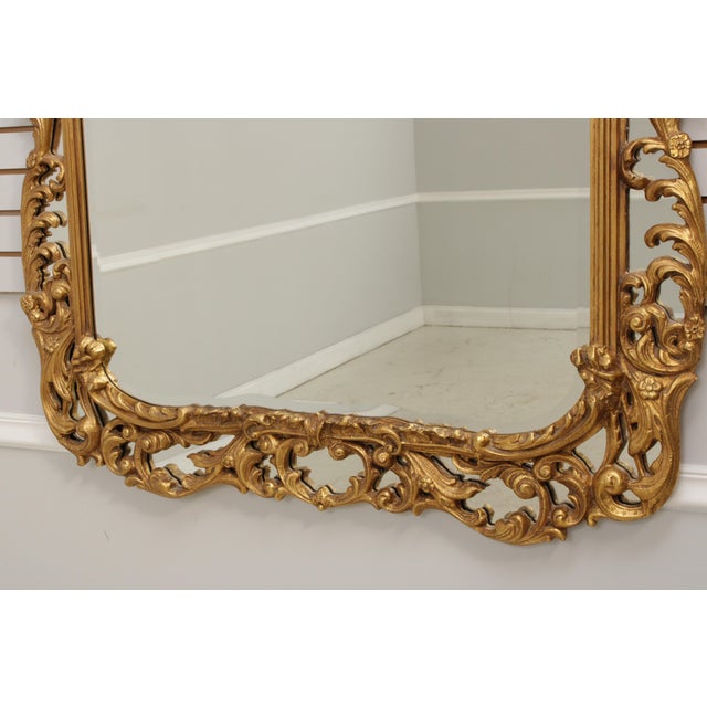 Friedman Brothers Friedman Brothers 6688 Large Ornate Gold Frame Mirror For Sale - Image 4 of 15