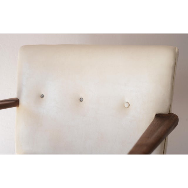 MCM Jens Risom Model C-108 Walnut Armchair For Sale - Image 10 of 16