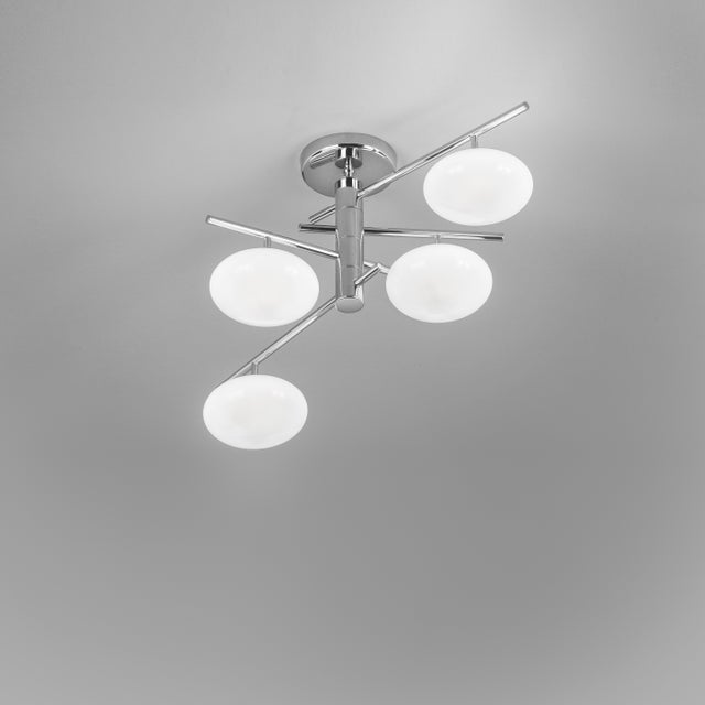 Italian 21st Century Nube Flush Mount by Fabio LTD For Sale - Image 3 of 4