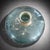 Large Aqua Glass Demijohn Vessel With Twine-Wrapped Neck – 17” Mediterranean Coastal Bottle For Sale - Image 4 of 9
