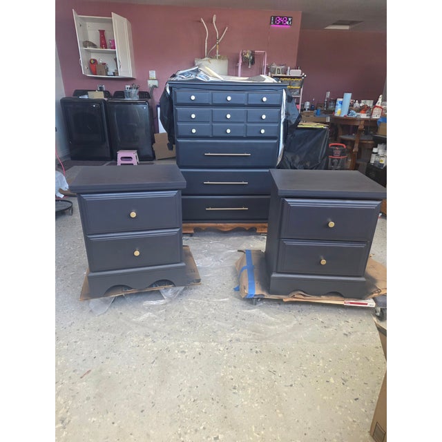 *Matching Tallboy Dresser Available* Each piece was selected and transformed to create a beautifully unified set which...