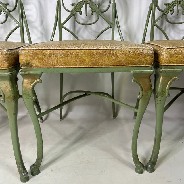 1970s Resin and Stone Table With Chairs - a Set of 6 For Sale - Image 12 of 13