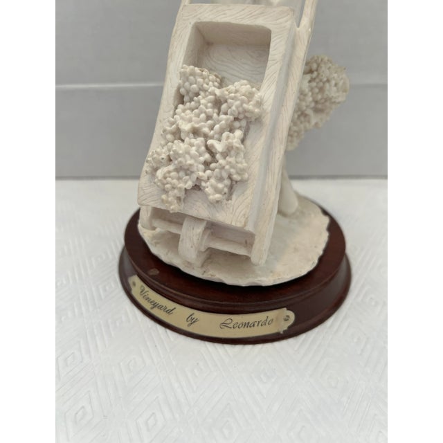 Vintage Early 20th Century Figurine "Vineyard by Leonardo" For Sale In Sacramento - Image 6 of 11