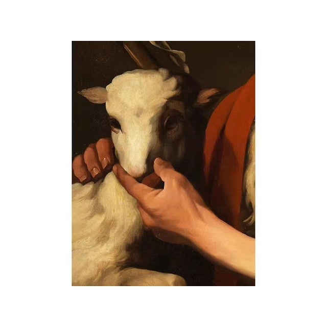 Jan Janssens, Saint John the Baptist, Oil on Canvas, 17th Century, Framed For Sale - Image 7 of 10