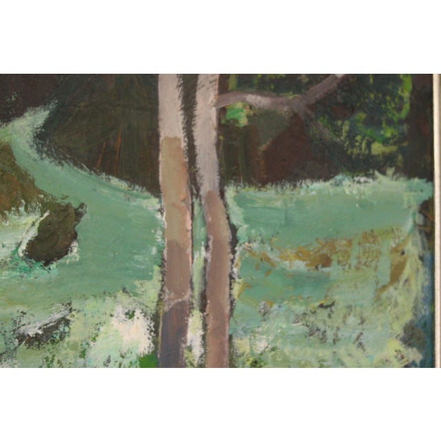 Käge Liefwendal, Stream, 1950s, Oil on Panel, Framed For Sale - Image 9 of 18
