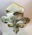 Antique Large Pair of French Hb Quimper Fleur De Lys Vases For Sale In Dallas - Image 6 of 18