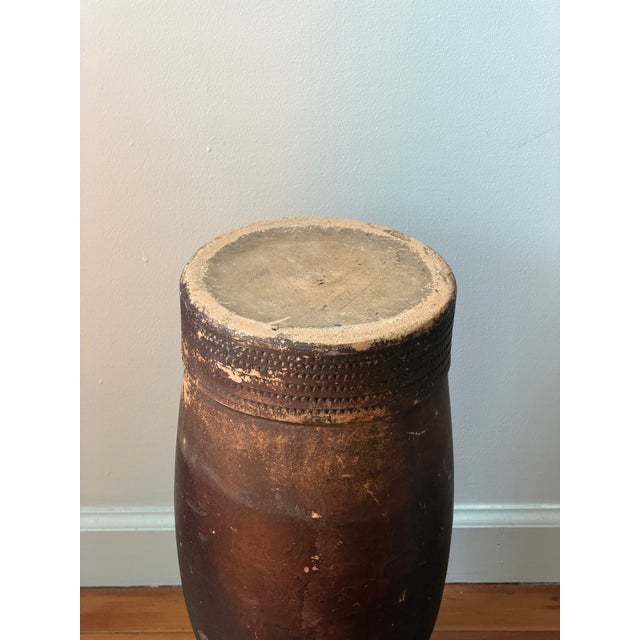 Large African Folk Art Earthenware Vessel | Early 20th Century For Sale - Image 13 of 15