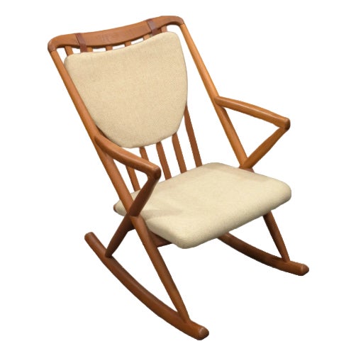 Danish Style Rocker by Benny Linden Design For Sale