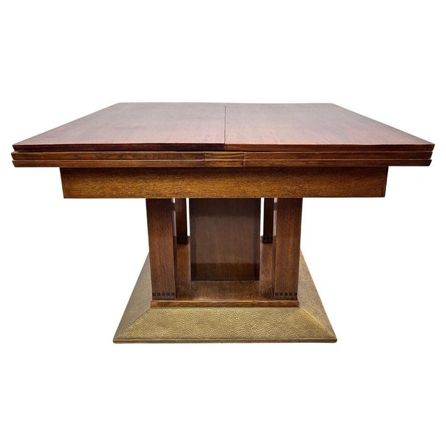 Large Antique Dining Room Table by Joseph Maria Olbrich, 1890s For Sale - Image 12 of 12