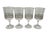 Mid-Century Modern Set of 4 Vintage Arby's Christmas Collection Wine Goblets - A Set of 4 For Sale - Image 3 of 11