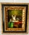 Wood Mid 20th Century Oil on Board Painting of Playful Kittens - Signed 'Scott' (After Jules Leroy) in Ornate Gold Toned With Black Accent Frame. For Sale - Image 7 of 18