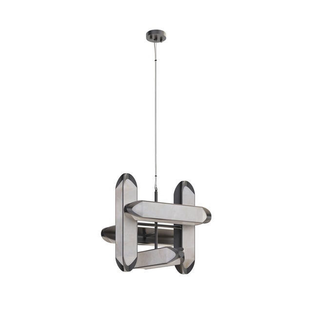 Glacier Suspension Lamp by Porus Studio For Sale - Image 9 of 13