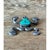 Vintage Native American Silver Inlaid Turquoise Pendant For Sale - Image 12 of 12