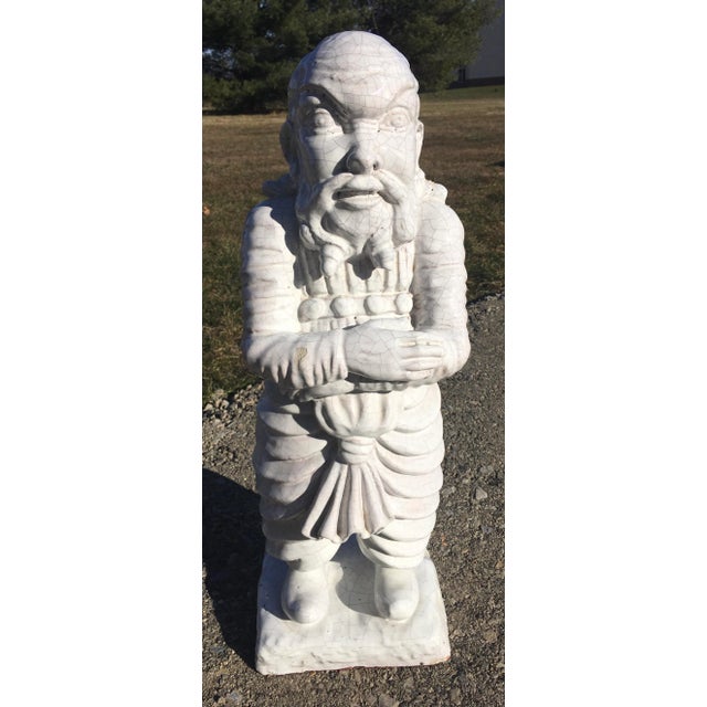 1970s Italian Terra Cotta Figurative Male Sculpture For Sale - Image 11 of 11