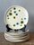 White Vintage Boho Glazed Ceramic Polka Dot Plates - Set of 8 For Sale - Image 8 of 8