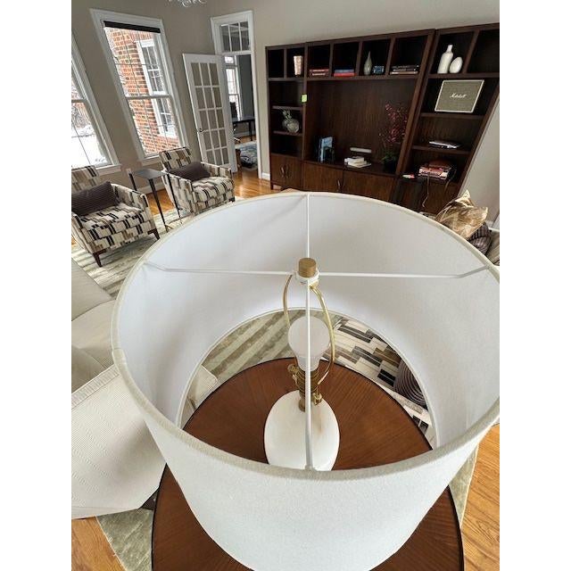 Visual Comfort Versa Alabaster Lamp by Visual Comfort For Sale - Image 4 of 7