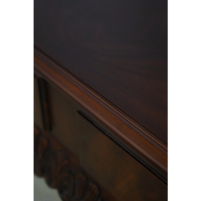 Wellington Hall Ball & Claw Mahogany Console Table For Sale - Image 9 of 12
