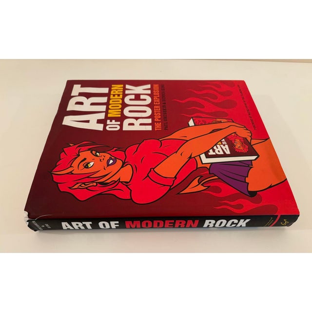 Folk Art Art of Modern Rock the Poster Explosion Hardcover by Paul Grushkin & Dennis King For Sale - Image 3 of 12