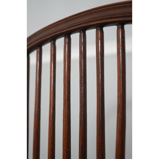 Set of 6 Bow Back English Windsor Chairs For Sale - Image 15 of 18